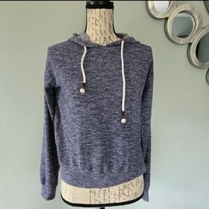 PJ Salvage Purple Long Sleeve Relaxed Hoodie